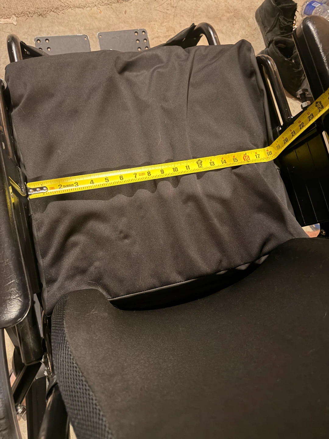 Black Wheelchair with Headrest - photo 5