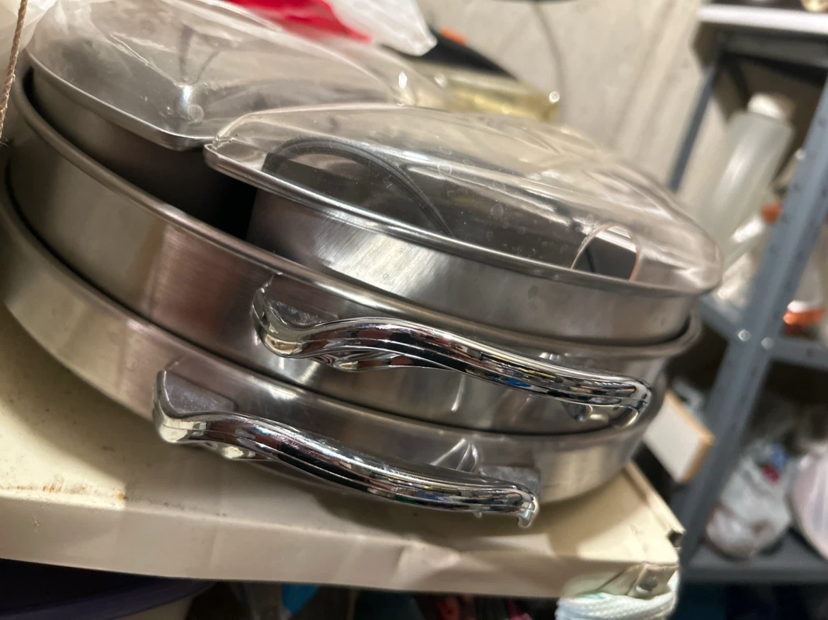 Good warmer - Stackable Stainless Steel Serving Tray with Lid - photo 4