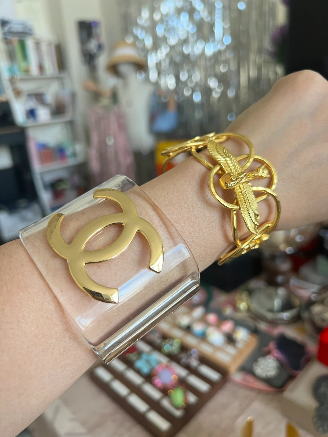 Clear Cuff Bracelet