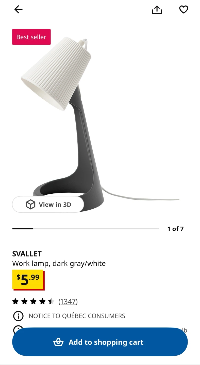 2 IKEA LACK Tables & Table lamp - good condition - photo 3