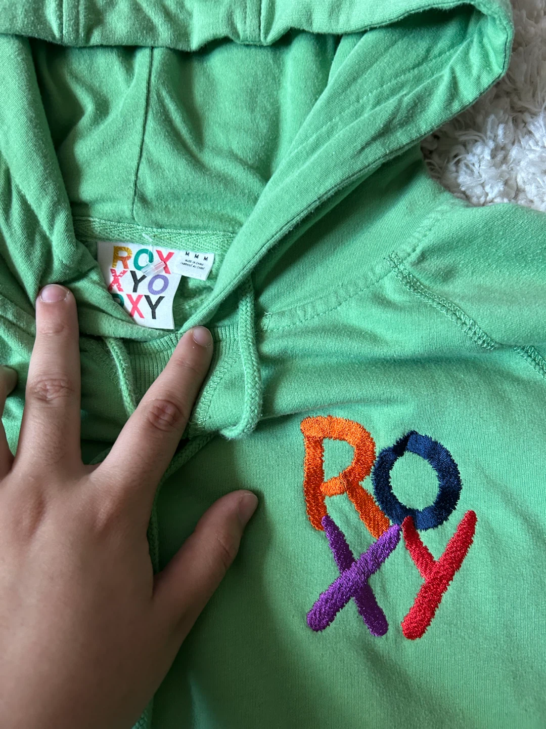 Roxy Green Hoodie - photo 2