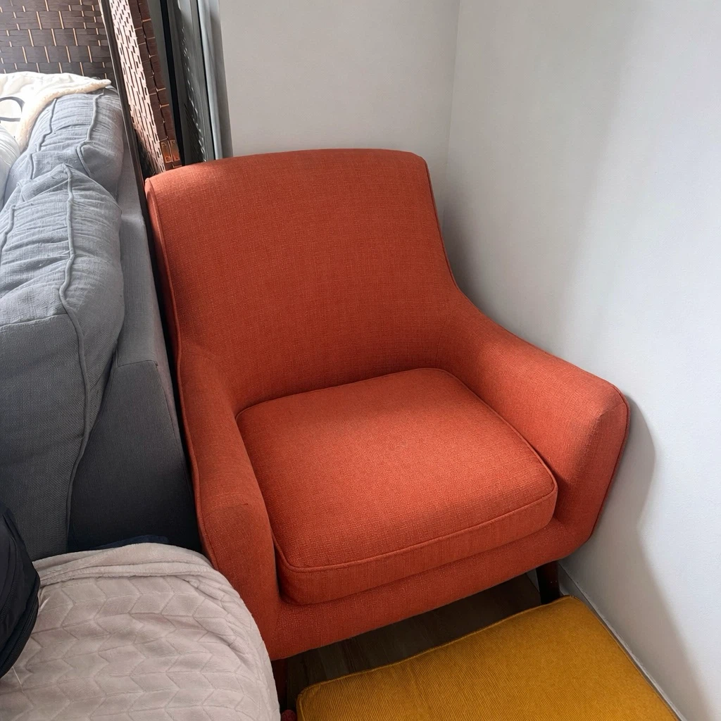 Orange Accent Chair