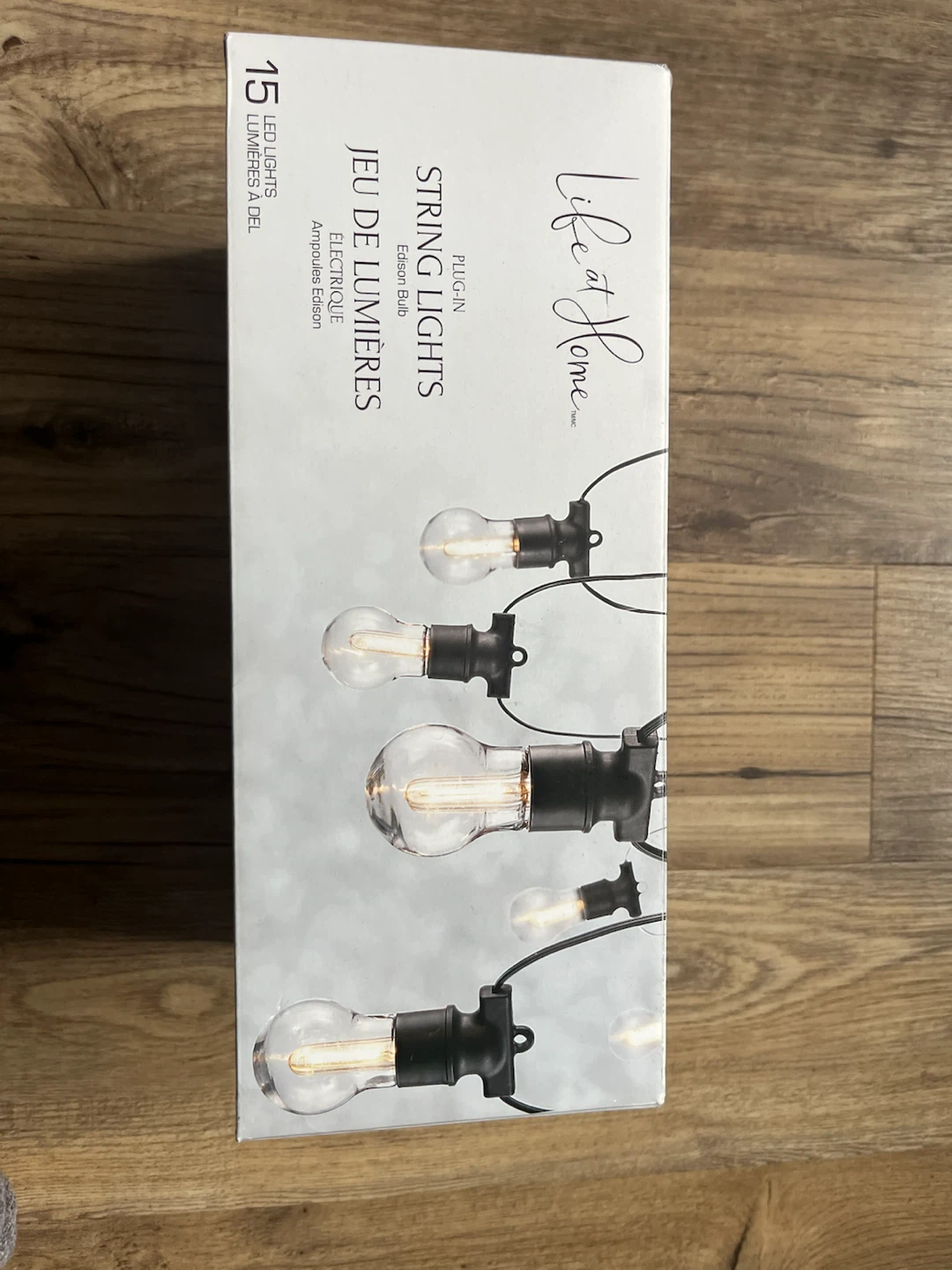 Life at Home Edison Bulb LED String Lights