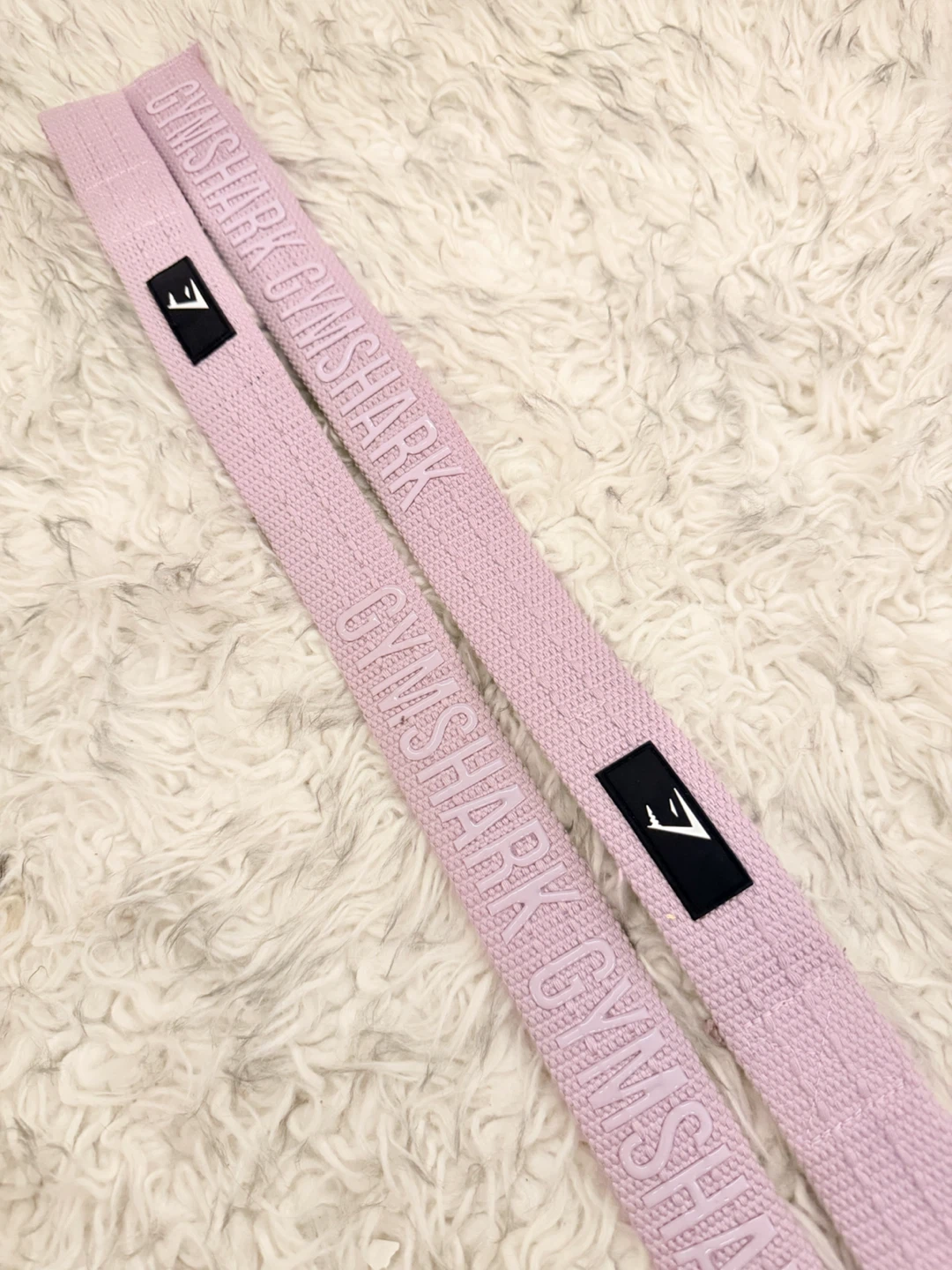 Gymshark Silicone Lifting Straps - Warm Lilac - photo 2