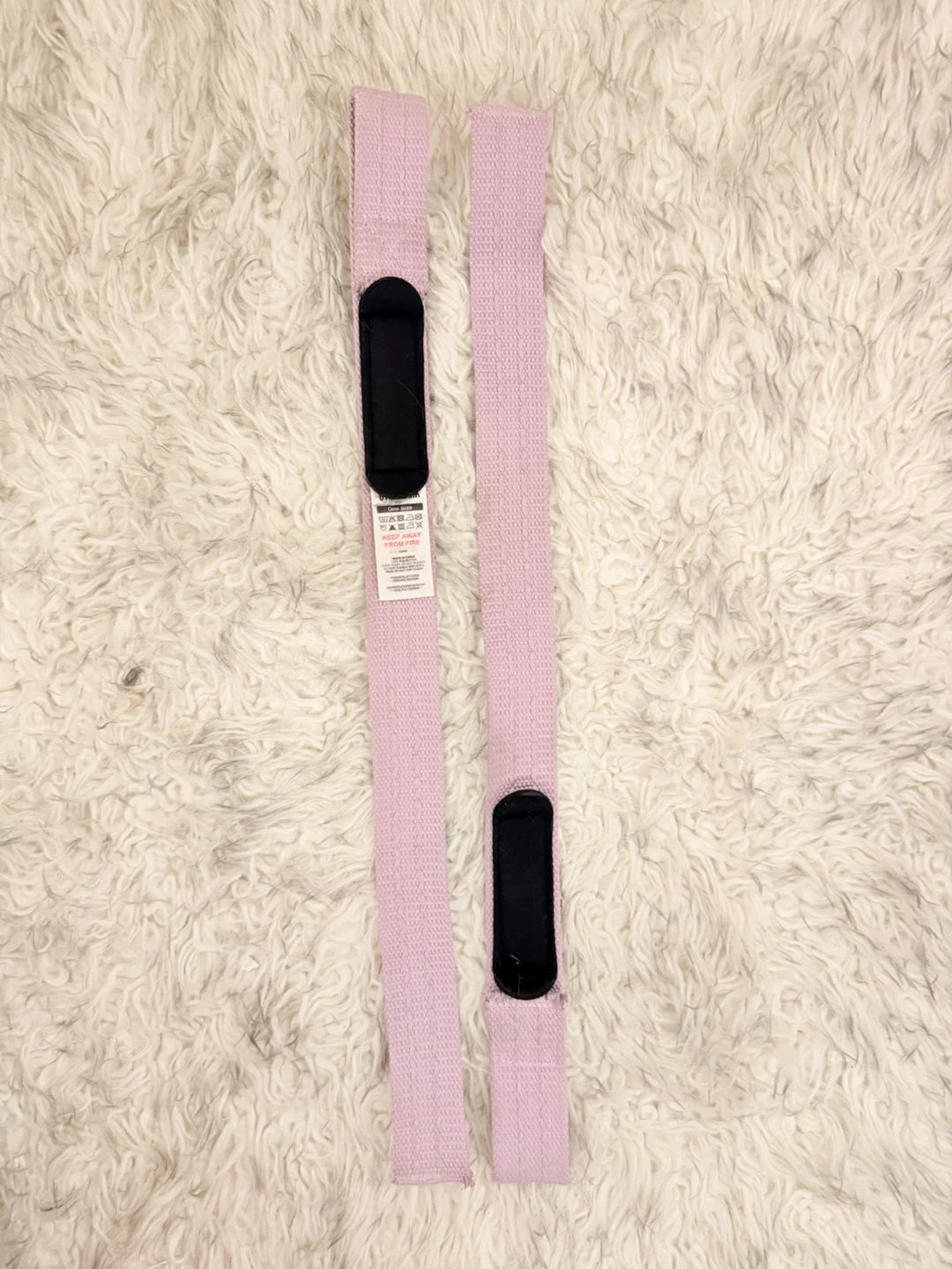 Gymshark Silicone Lifting Straps - Warm Lilac - photo 3