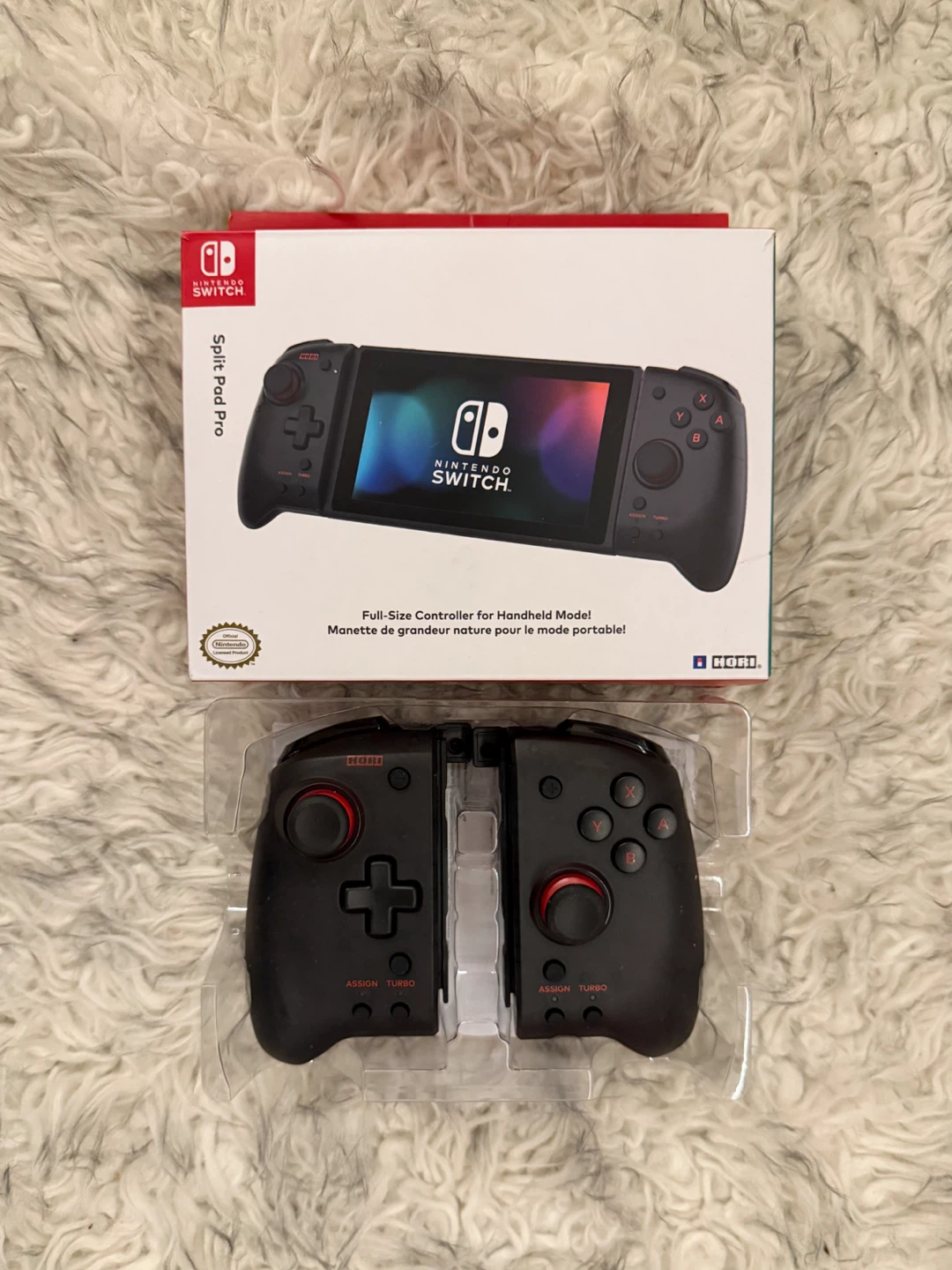 Nintendo Switch Split Pad Pro Dual Handheld Controller - Black - photo 2