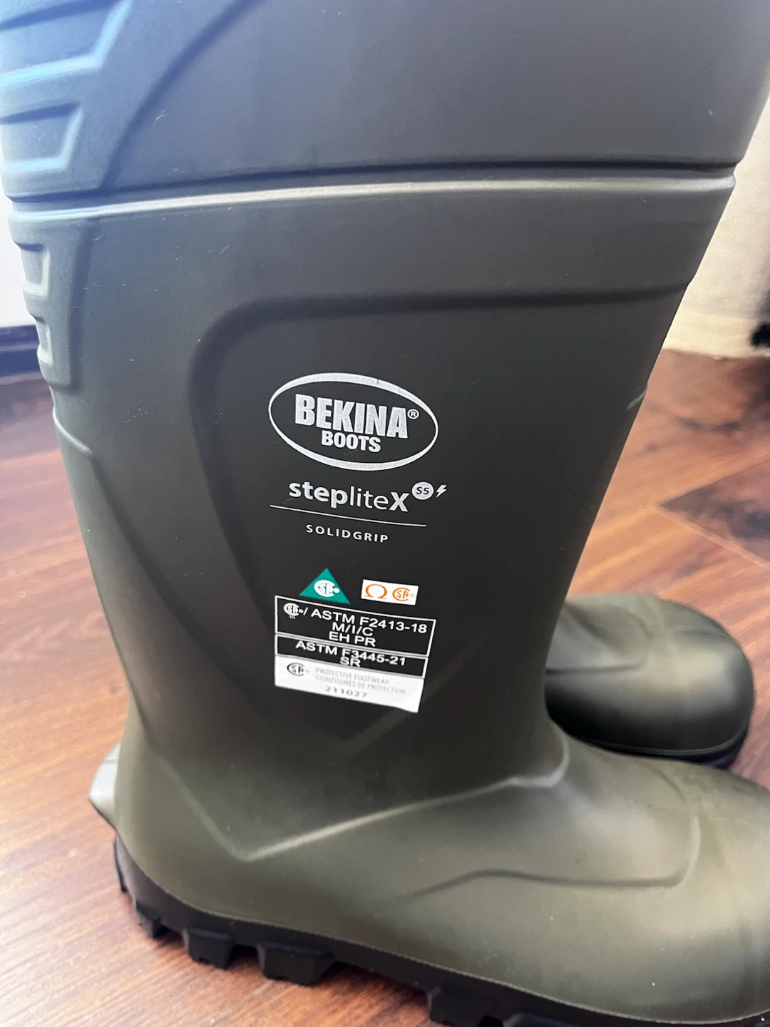 Bekina Boots StepliteX Waterproof Size 7