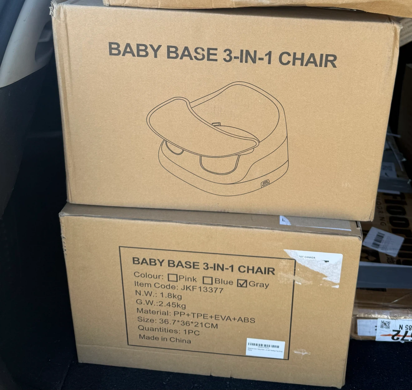 New in Box 3-in-1 Multi-Seat, Cool Grey - photo 4