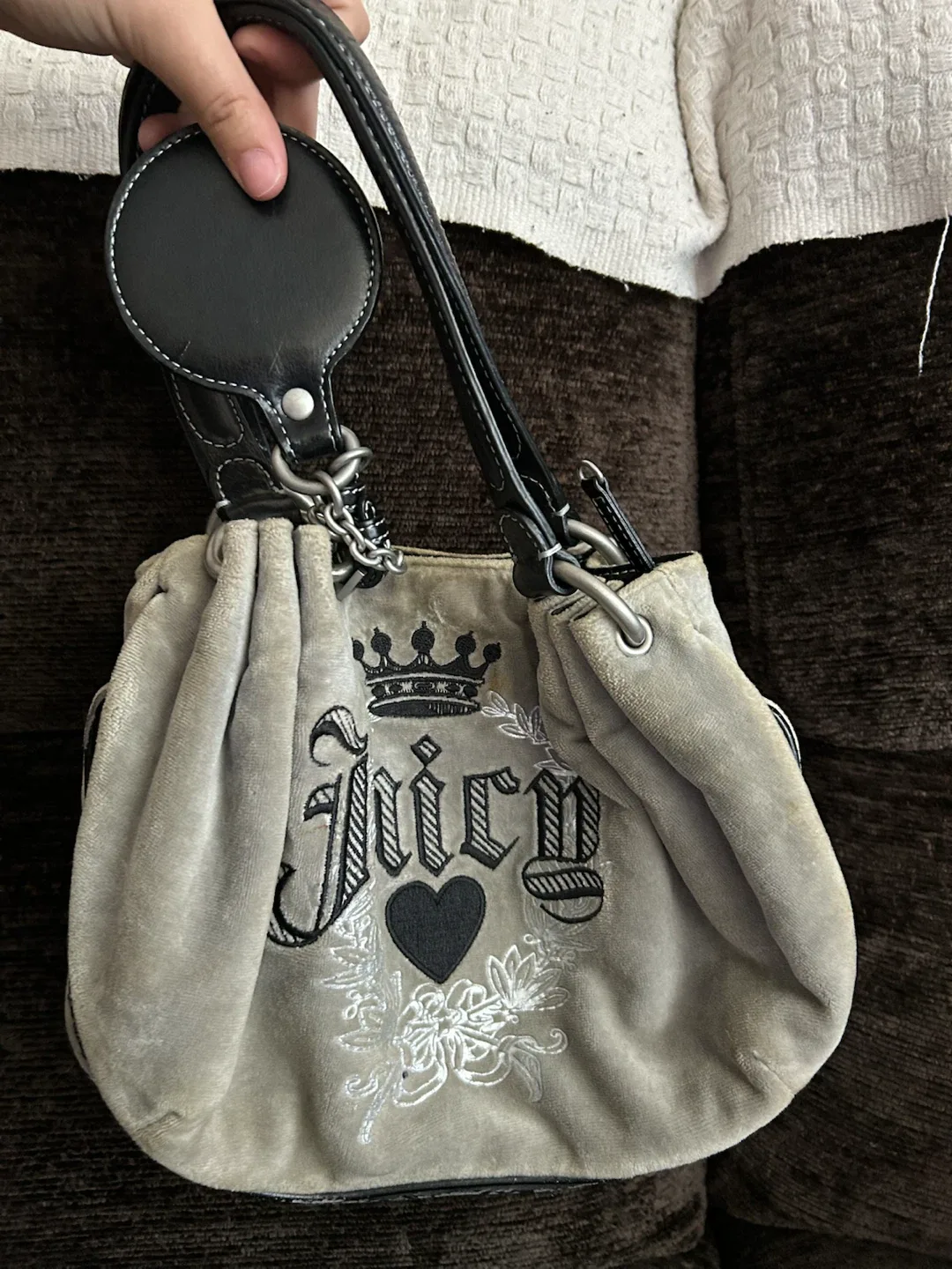 Juicy Couture Velour Shoulder Bag - photo 2