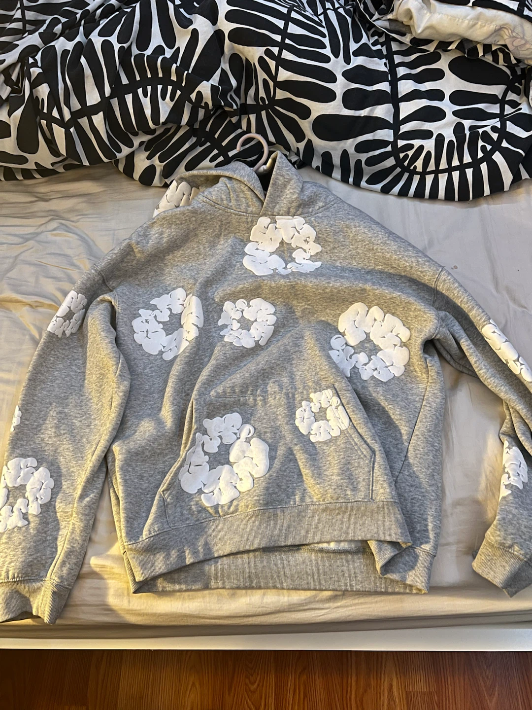 Grey Denim Tears Hoodie Large - photo 2