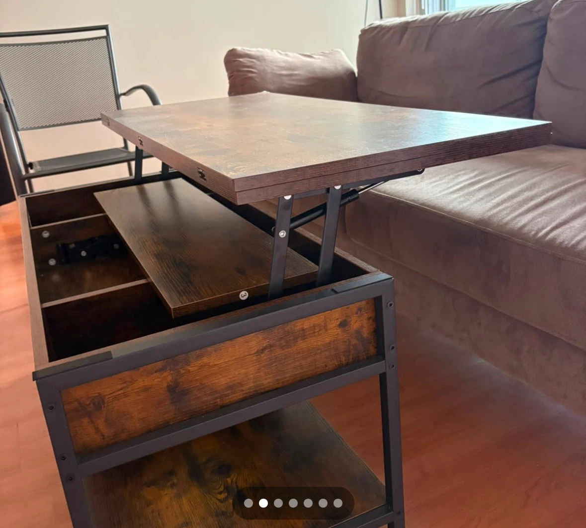 Lift Top Coffee Table with Storage