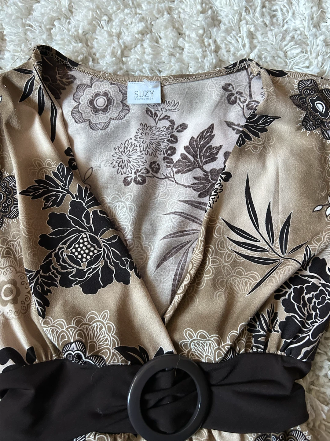 Suzy Shier Women's Short Sleeve Blouse - photo 2