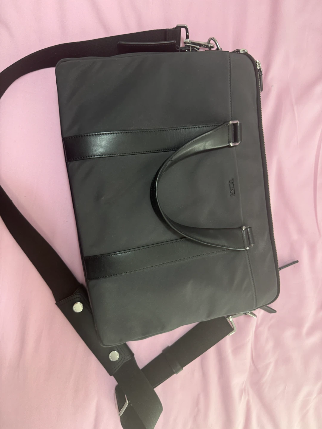 Tumi Black Briefcase/Laptop Bag