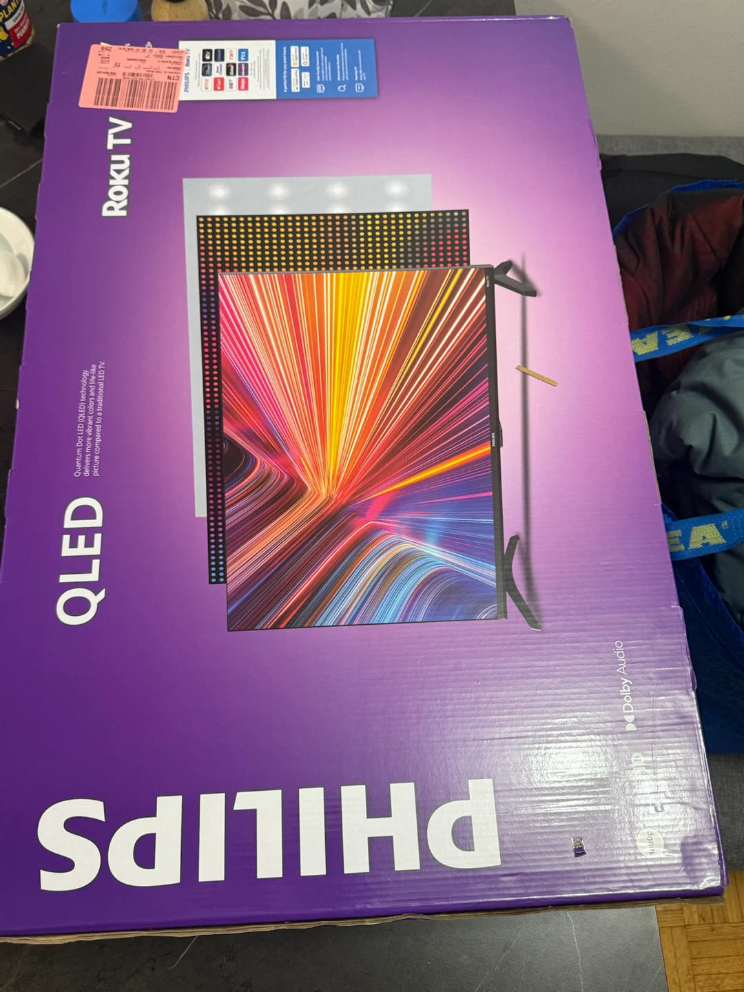 Philips 32" QLED Roku TV