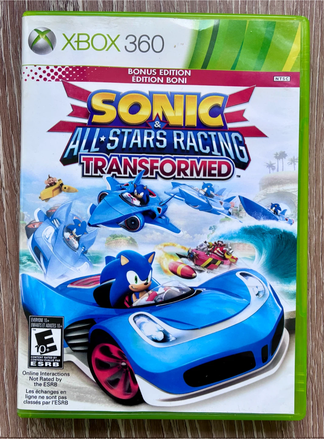 Sonic & All-Stars Racing Transformed Xbox 360