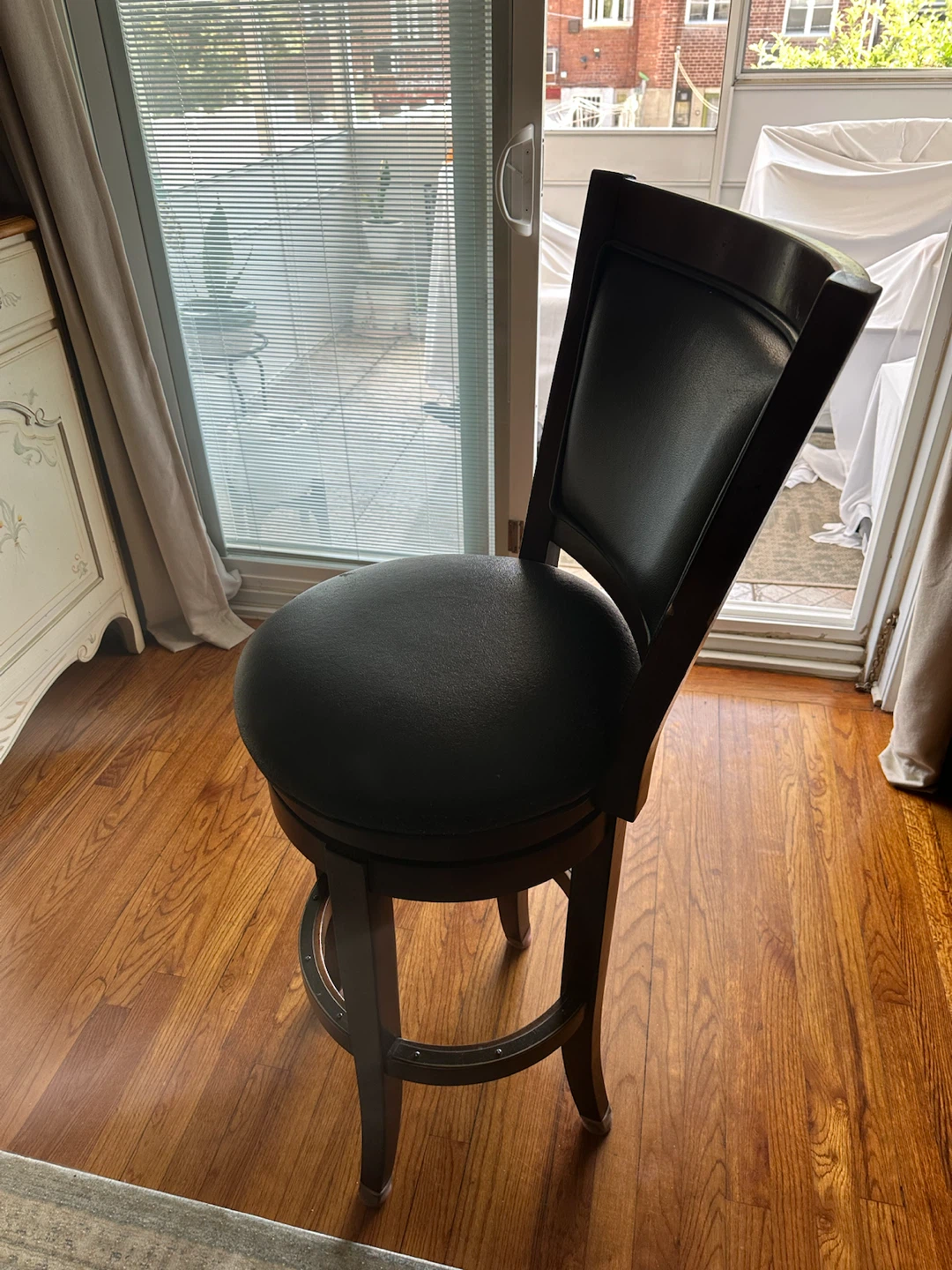 3 Swivel Bar Stool Back for $50 - photo 2