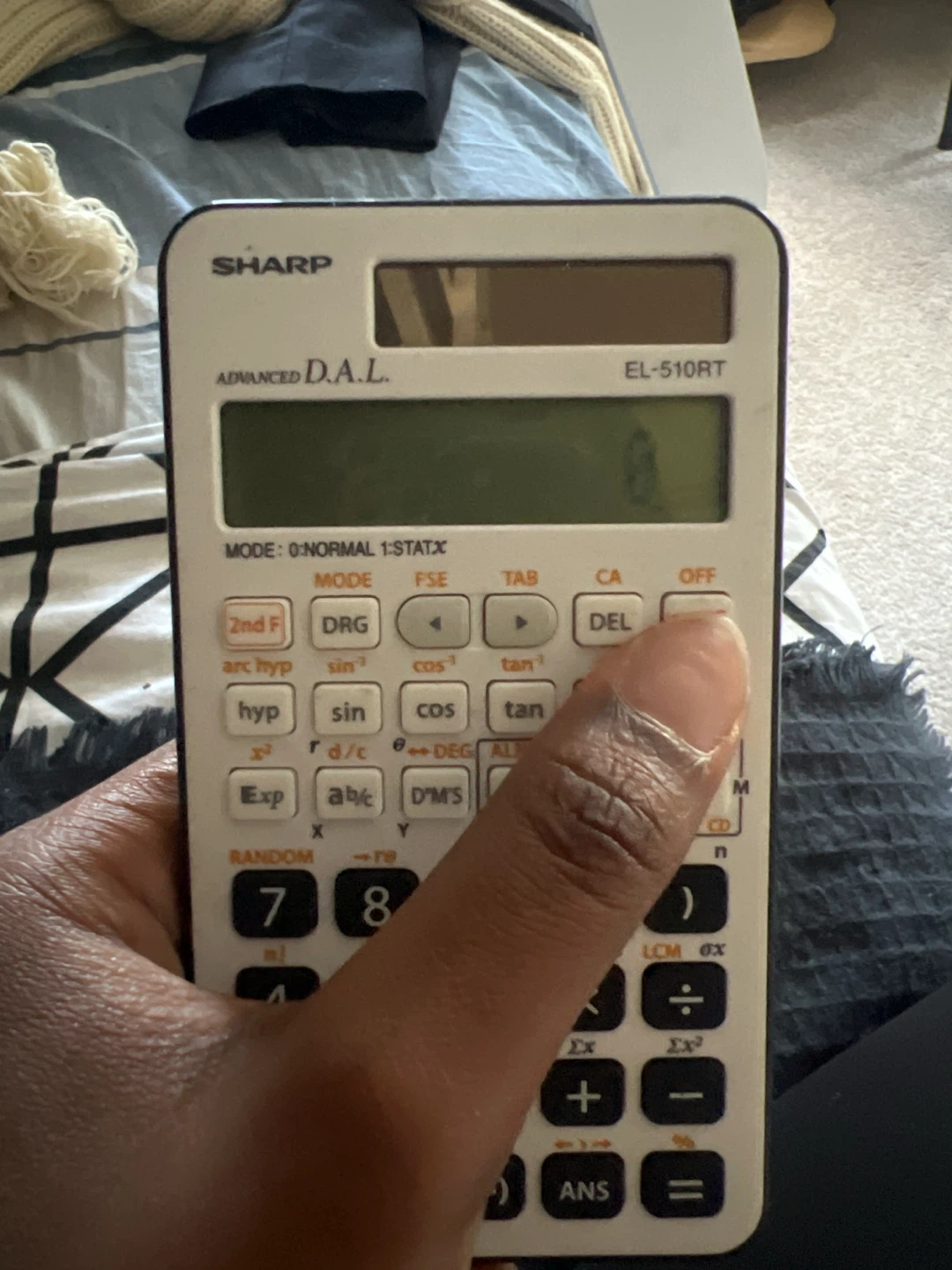 SHARP EL-510RT Advanced D.A.L. Calculator - photo 3