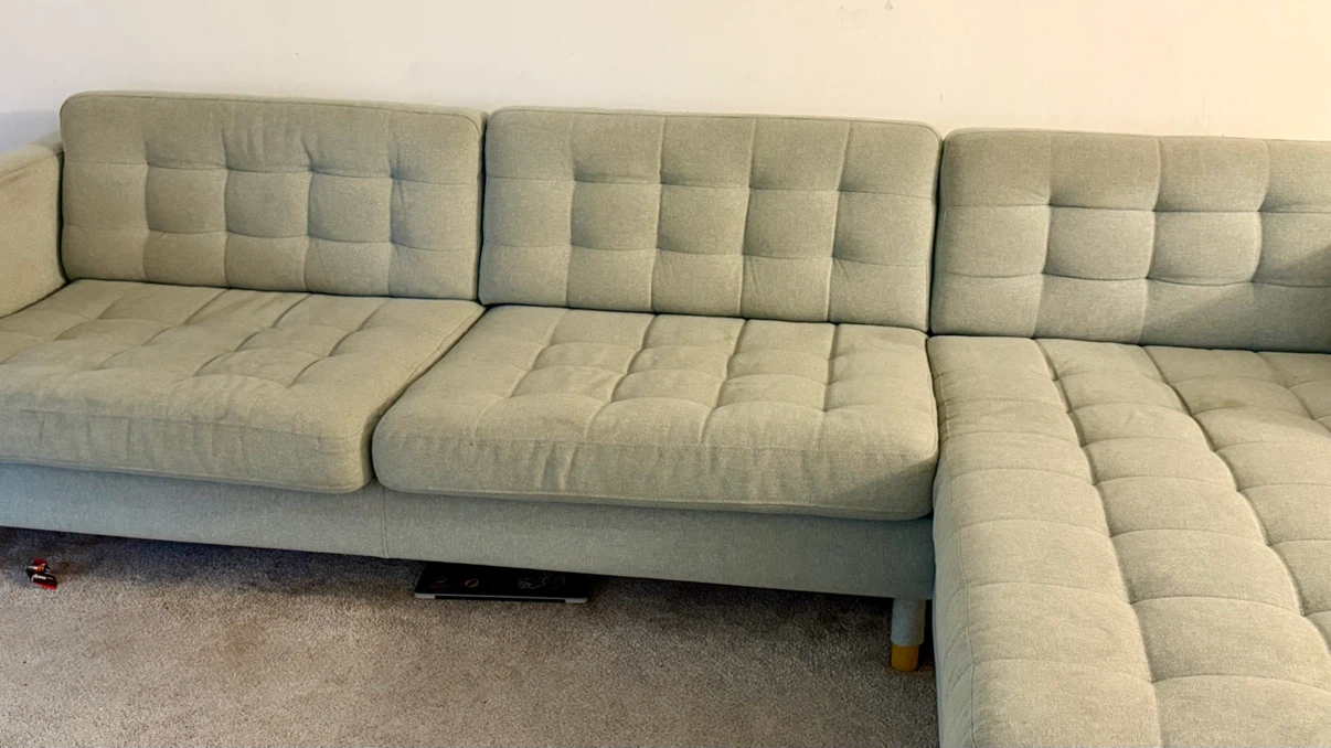 Light Blue Sectional Sofa