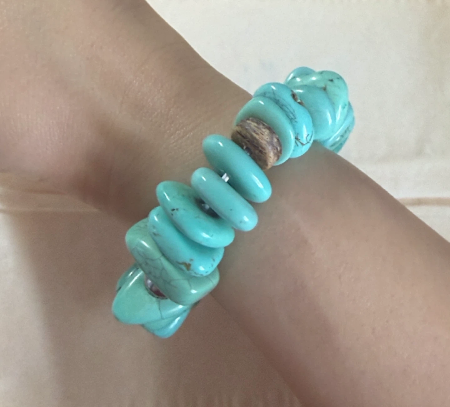 Silpada Turquoise Stretch Bracelet - photo 2