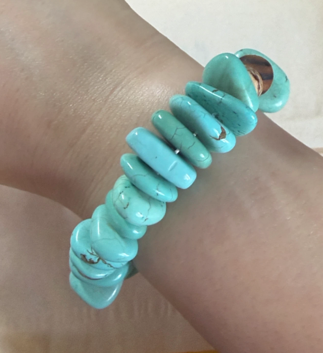 Silpada Turquoise Stretch Bracelet - photo 3
