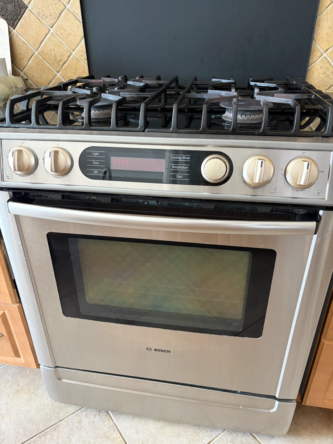 Bosch HDI7282C/09 Stainless Steel Gas Range