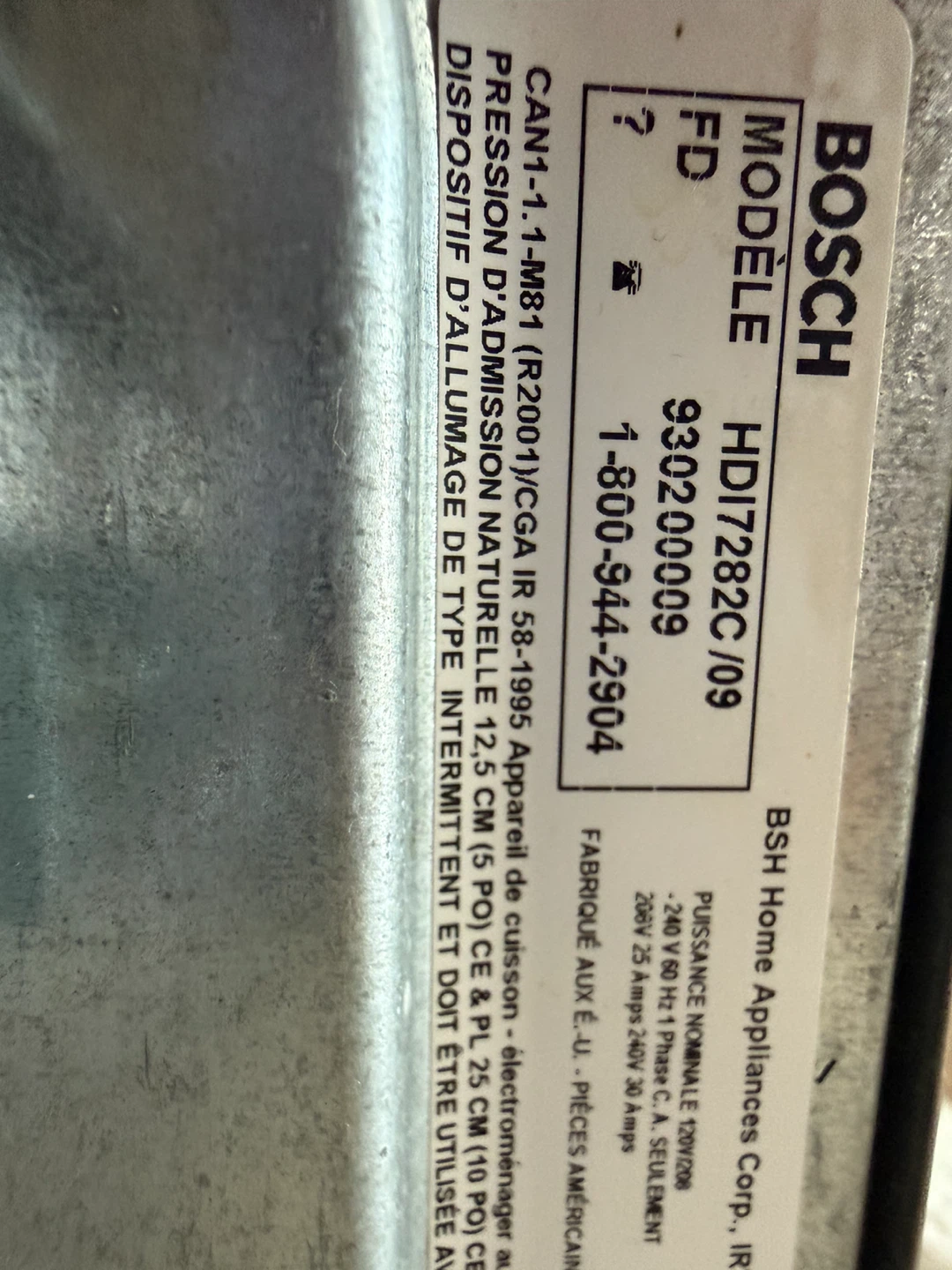 Bosch HDI7282C/09 Stainless Steel Gas Range - photo 5