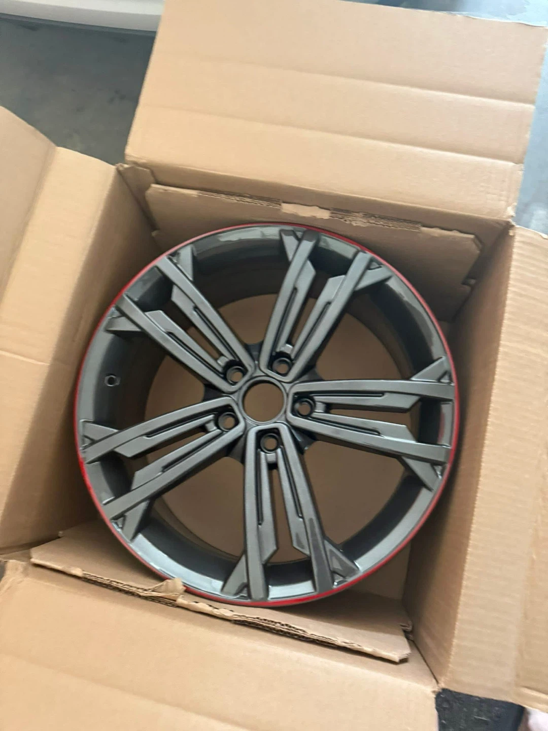 Oem Vw Alloy Wheel with Red Trim 35th anniversary edition