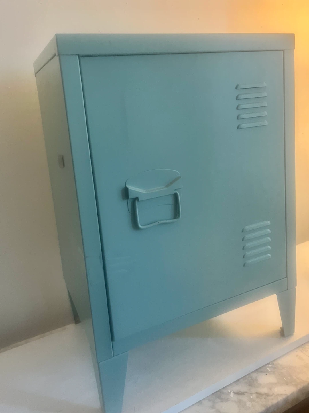 Light Blue Metal Locker Cabinet