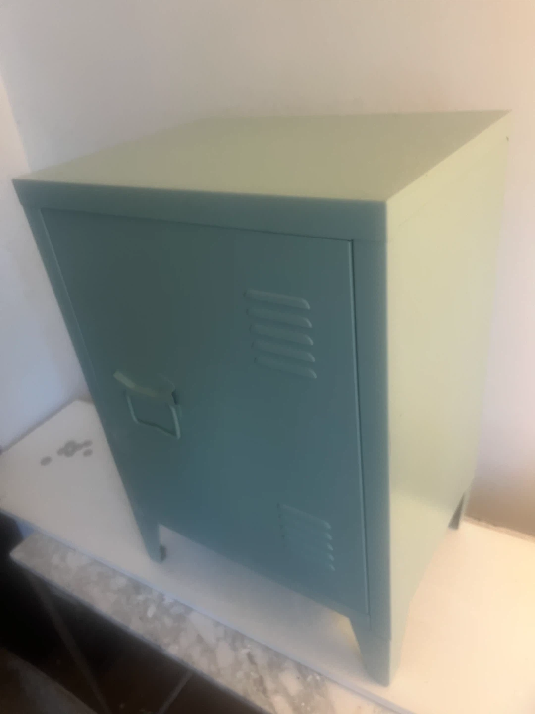 Light Blue Metal Locker Cabinet - photo 3