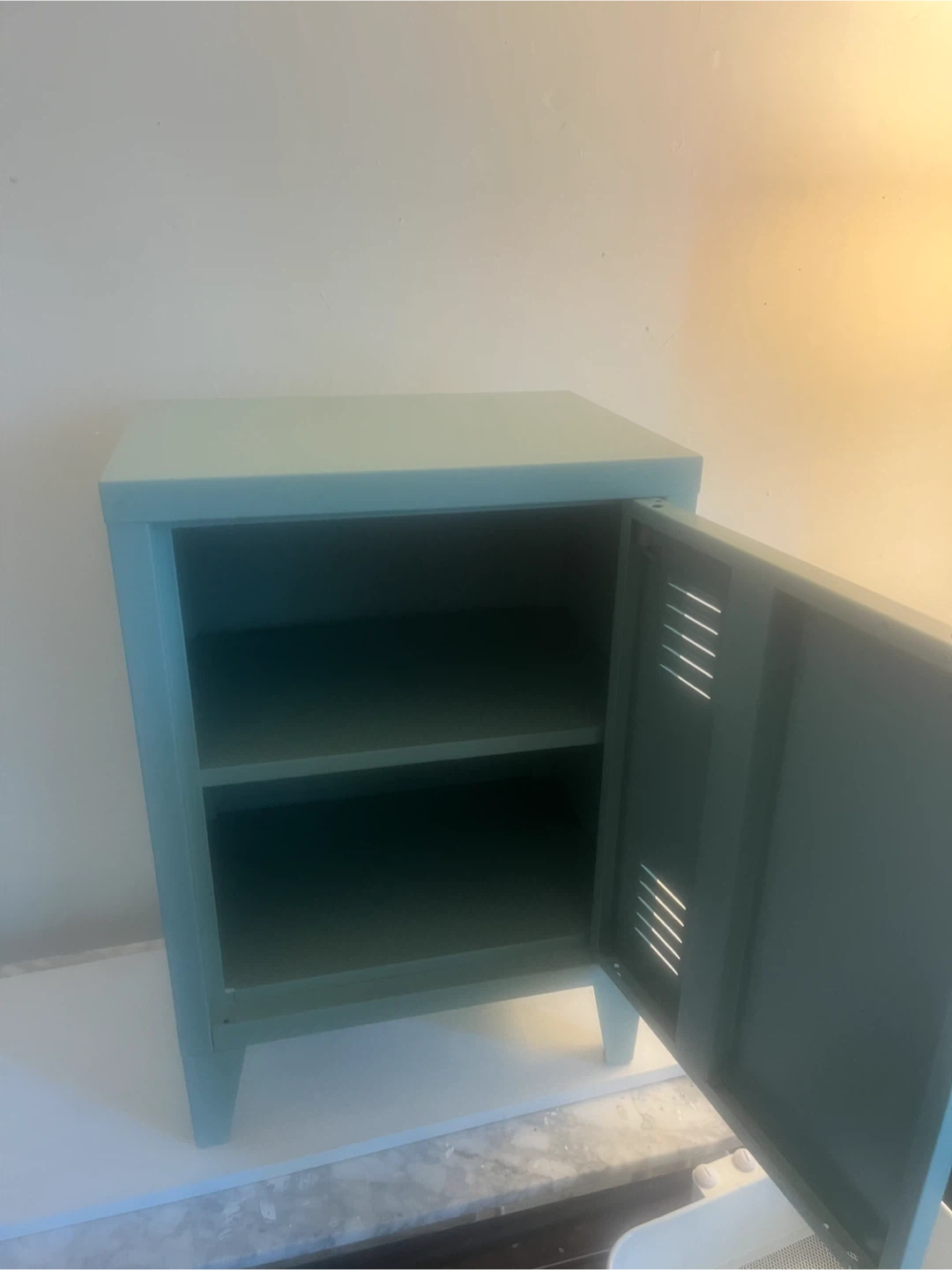 Light Blue Metal Locker Cabinet - photo 4