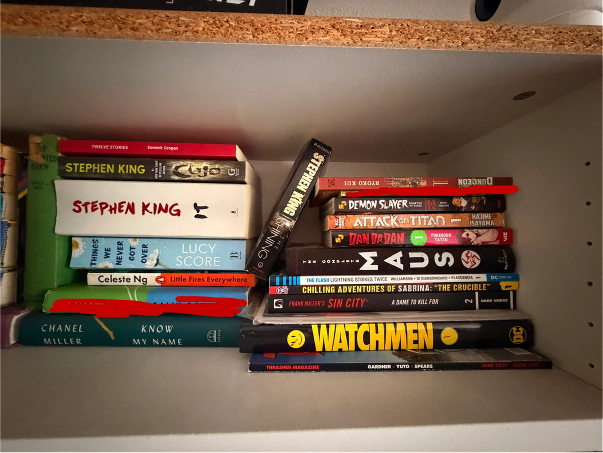 Various Books, Manga & Graphic Novels
