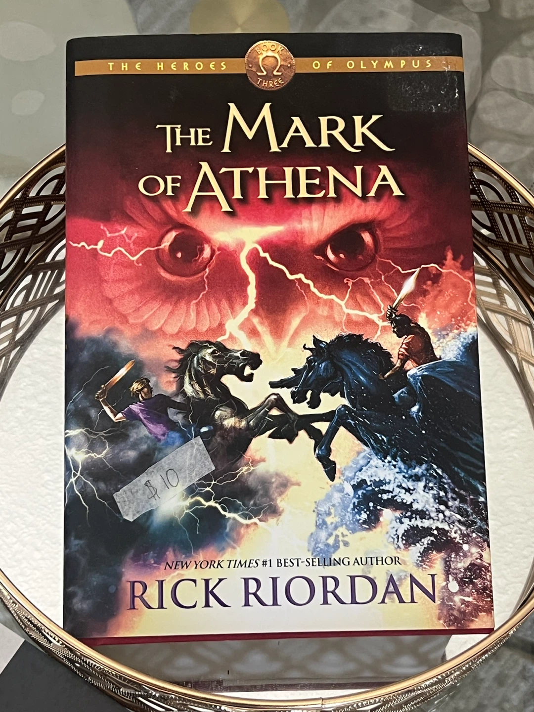 Heroes of Olympus - The Mark of Athena Hardcover by Rick Riordan
