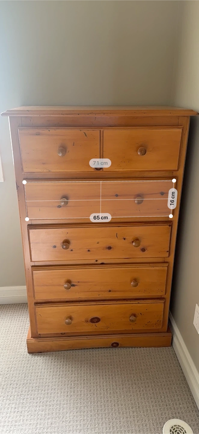 Solid wood Dresser - photo 2