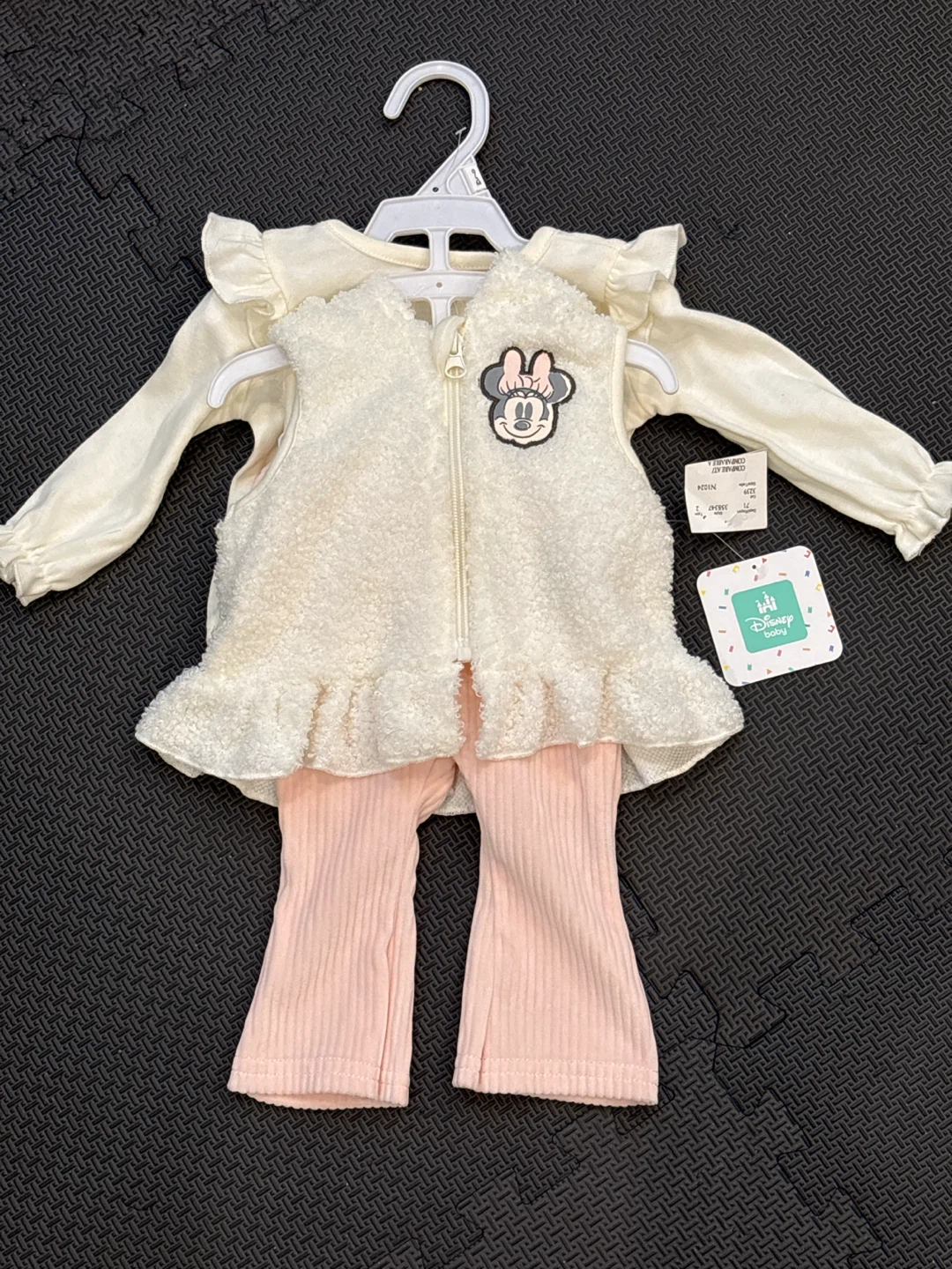 Disney Baby Minnie Mouse Outfit - 3 Piece Set