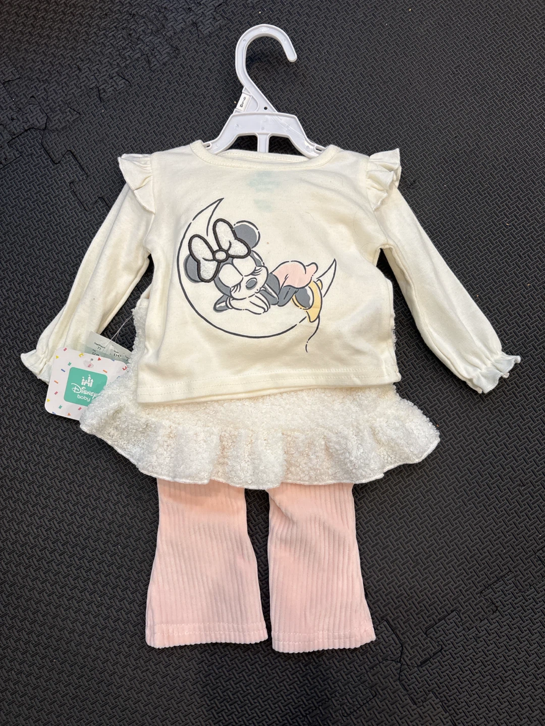 Disney Baby Minnie Mouse Outfit - 3 Piece Set - photo 3