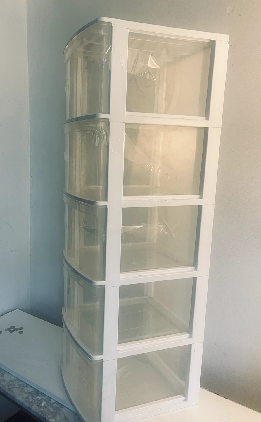 5 Drawer Storage Unit - 38” tall