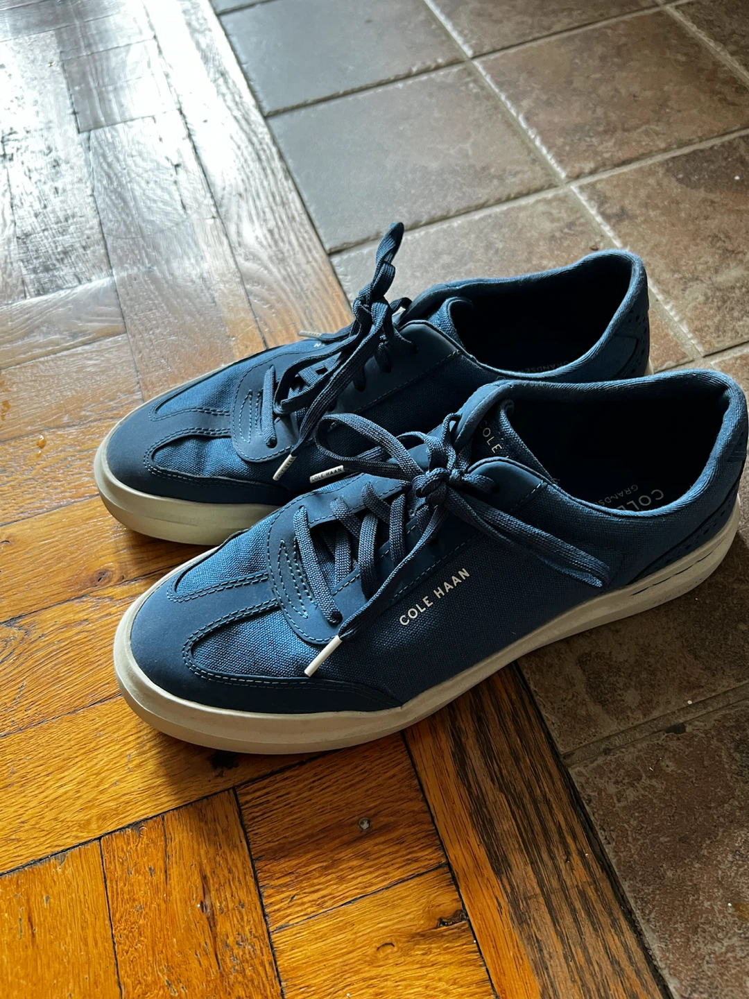 Cole Haan Blue Canvas Sneakers - photo 3