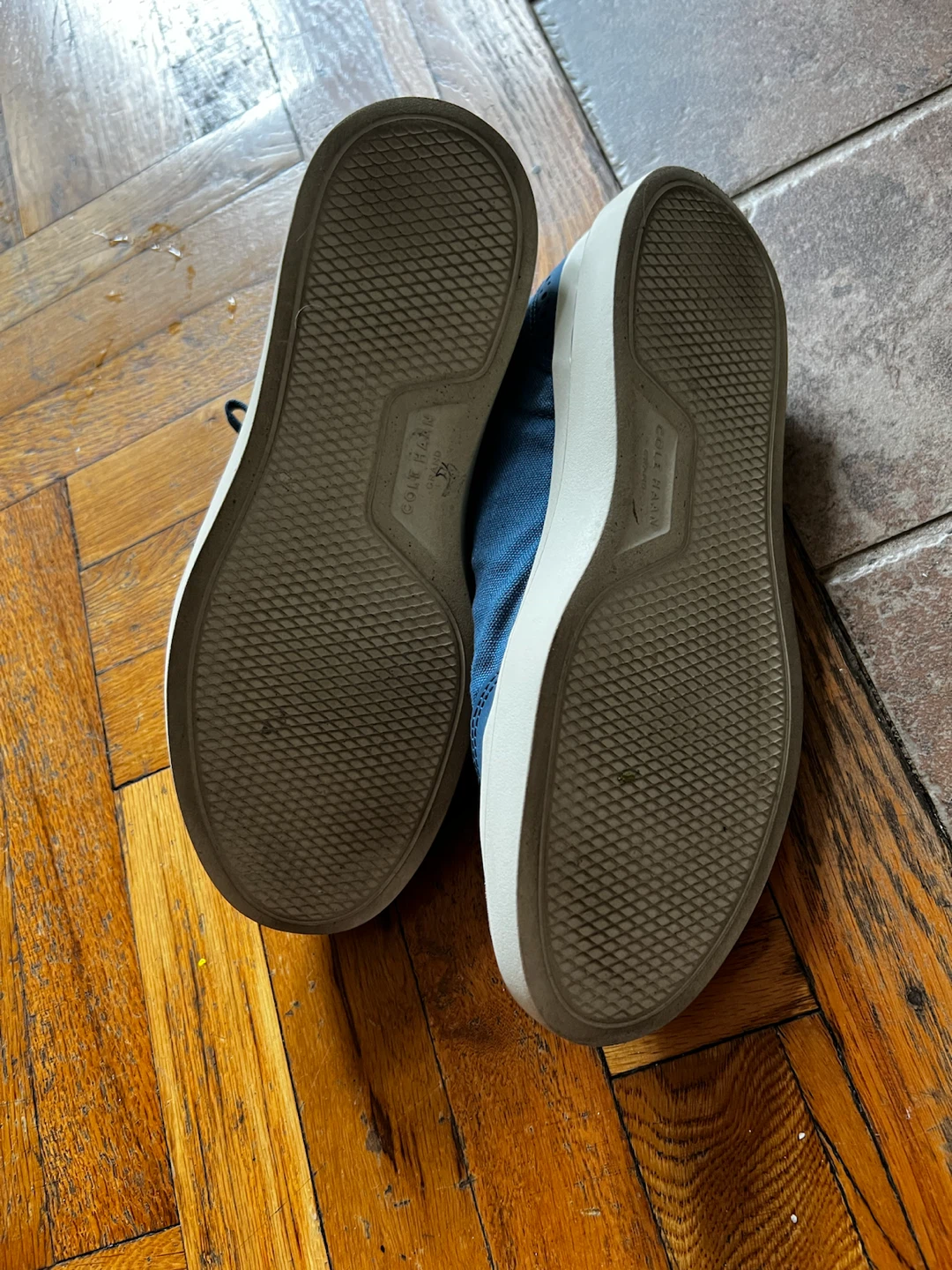 Cole Haan Blue Canvas Sneakers - photo 4