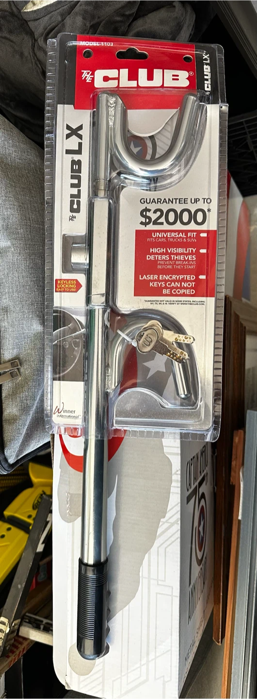 The Club LX  Steering Wheel Lock Model 1103 - photo 2