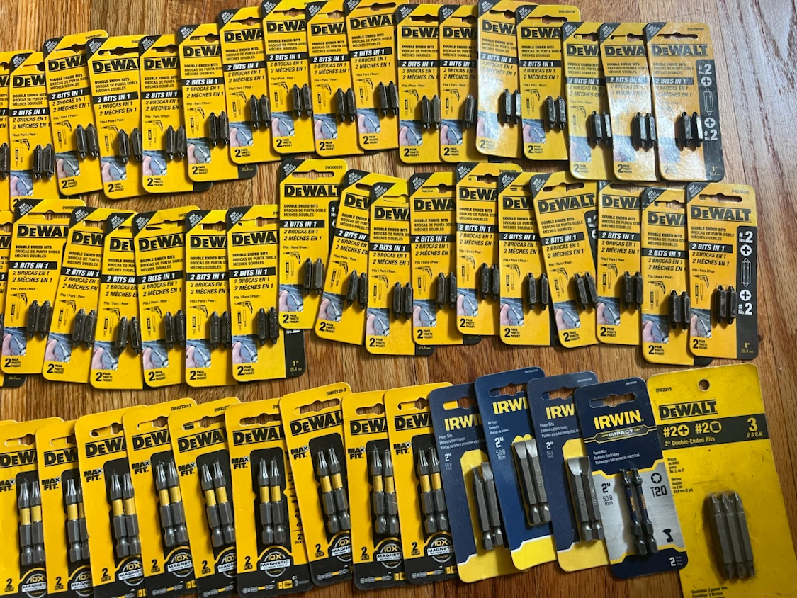 DeWalt and Irwin Screwdriver Bit Set - photo 3