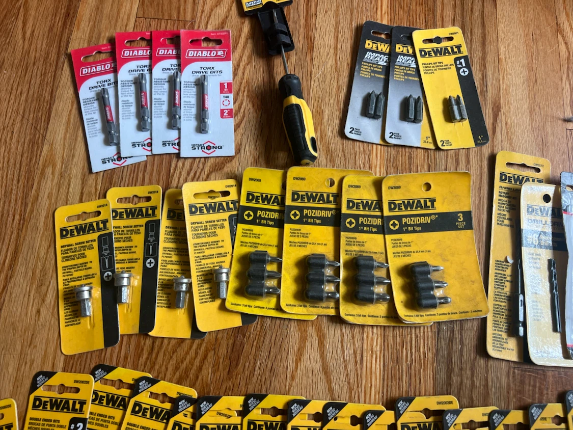 DeWalt and Irwin Screwdriver Bit Set - photo 5