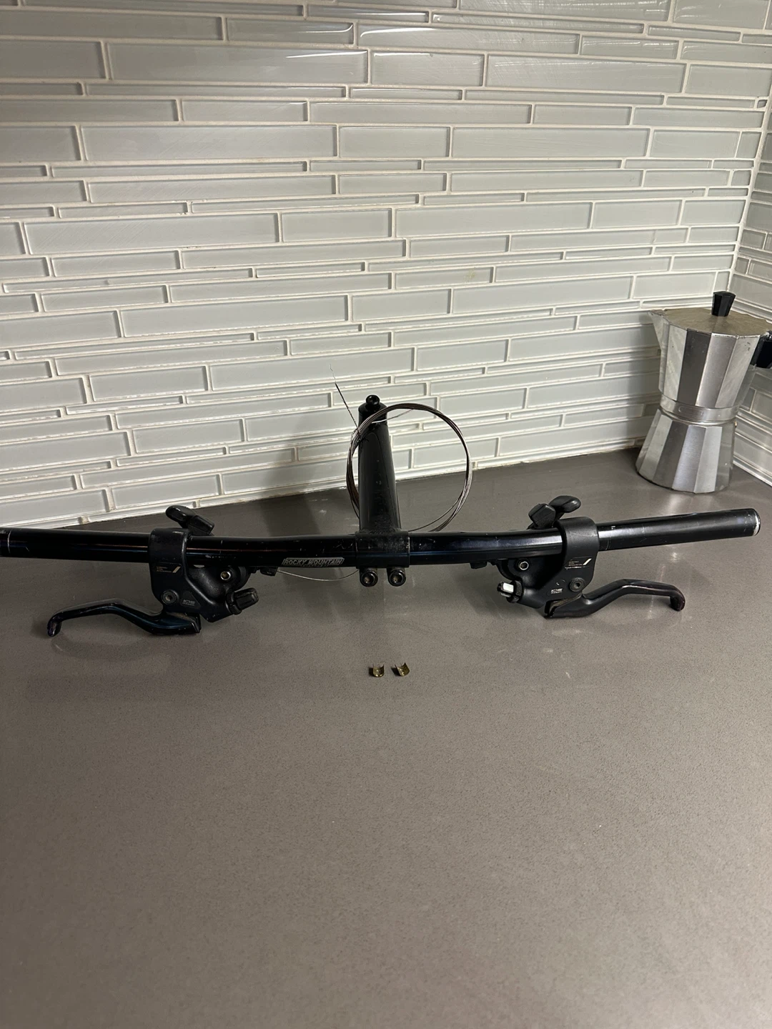 VINTAGE 90’s ROCKY MOUNTAIN BIKE OARTS MTB STEM HANDLEBAR BRAKE - photo 2