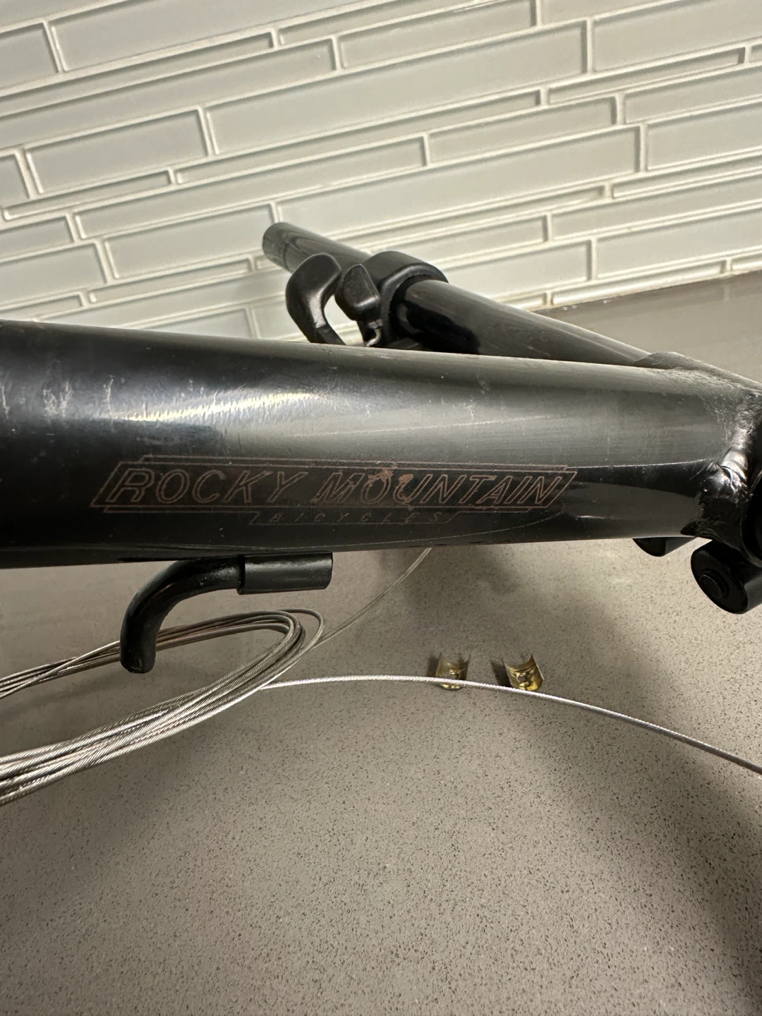 VINTAGE 90’s ROCKY MOUNTAIN BIKE OARTS MTB STEM HANDLEBAR BRAKE - photo 4