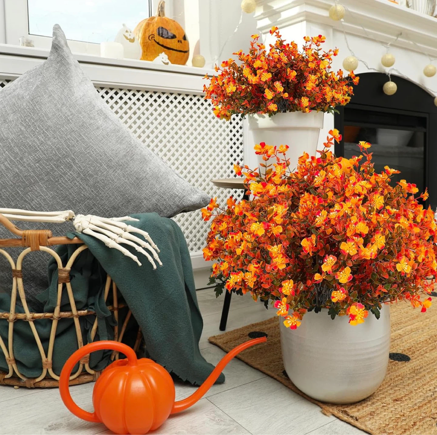 RECUTMS 12Pcs Artificial Fall Flowers - New - photo 3