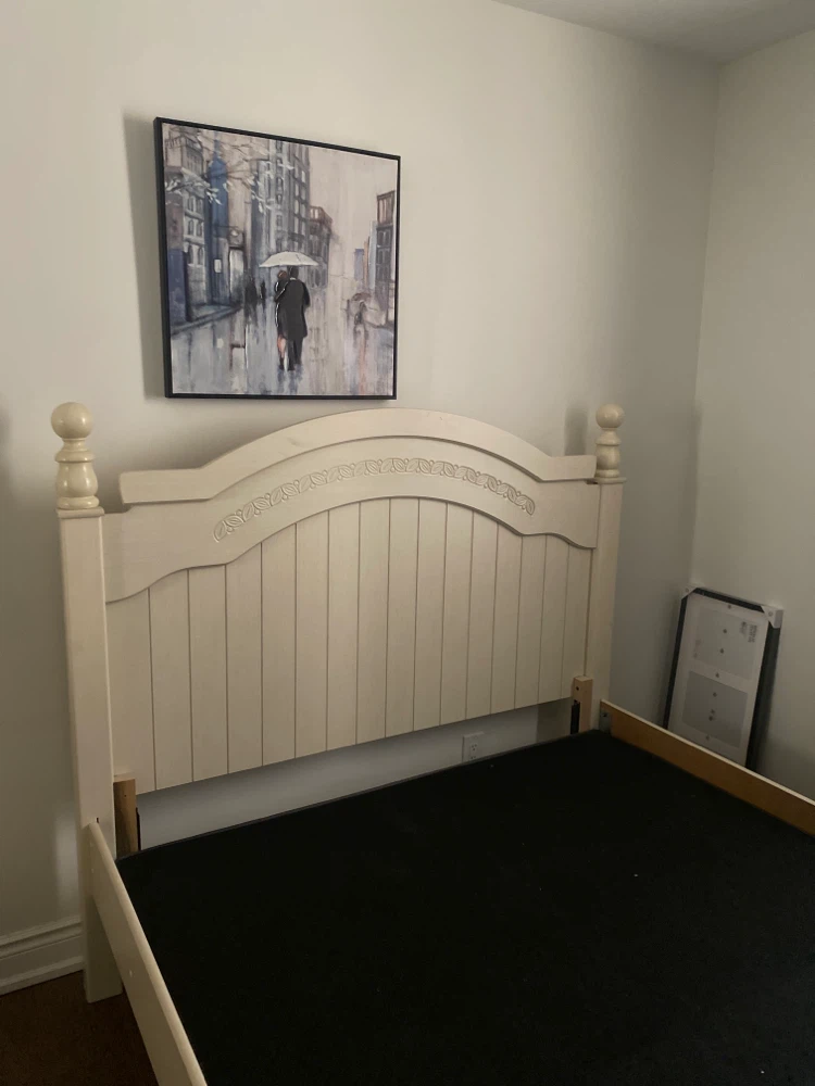 Bed frame& dresser, mirror - photo 3