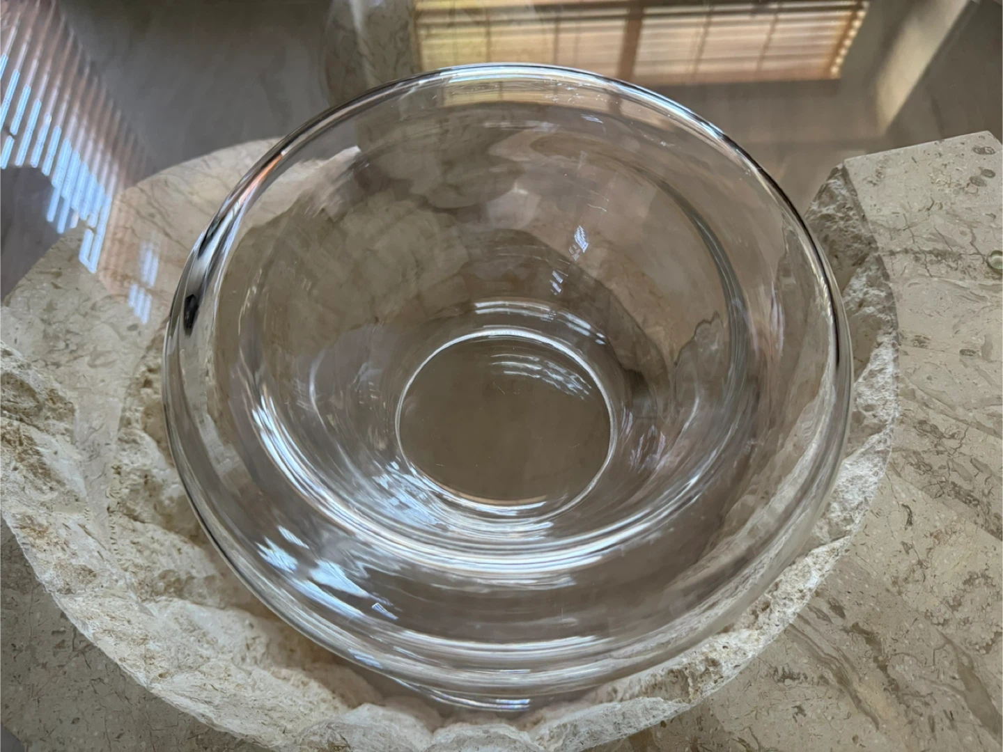 MCM Postmodern Vistosi-like Art Glass Double Walled Bowl - photo 2