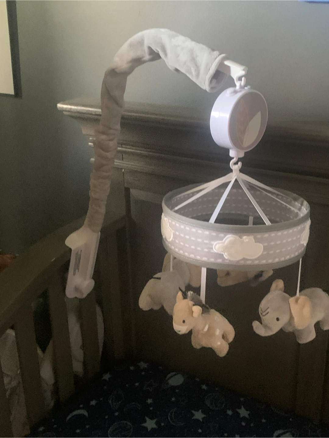 Baby Crib Mobile with Stuffed Animals