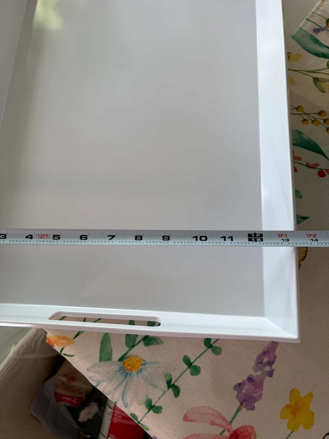 White Serving Tray with Handles $10 obo - photo 2