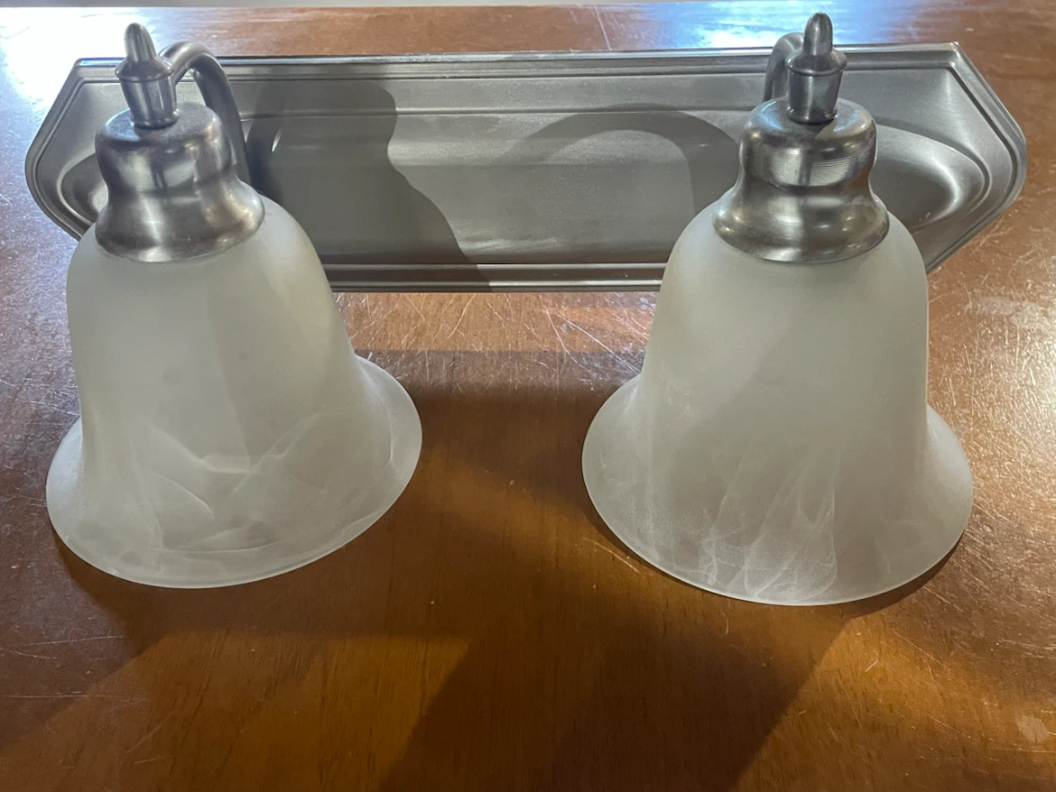 Brushed Nickel Vanity Light Fixture