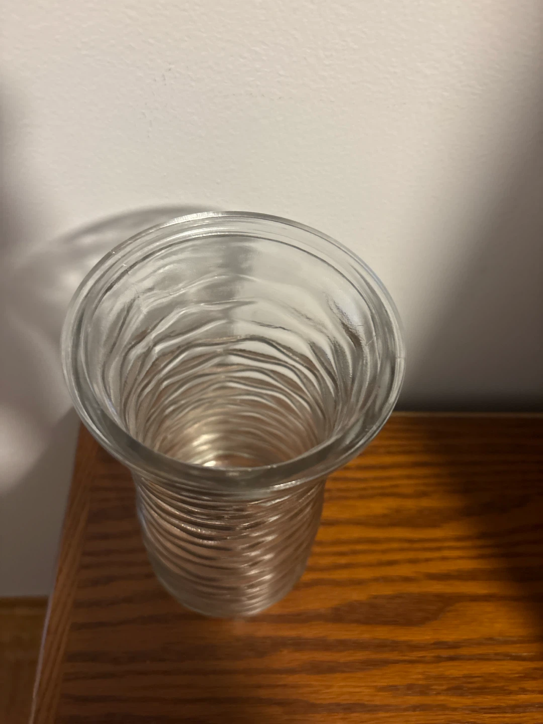 Clear Glass Vase - photo 2